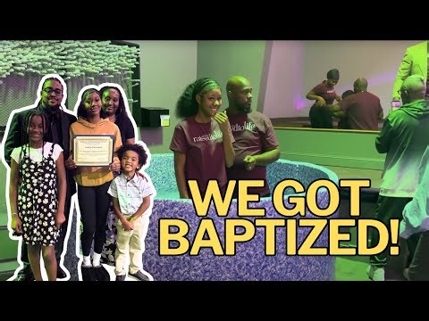 A VERY SPECIAL DAY FOR OUR FAMILY! 🙌🏾 | KIDS BAPTISM 🥹