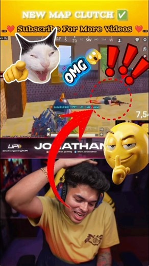 !!🔥 JONATHAN GAMING NEW MAP CLUTCH ✅#jonathan ‪@JONATHANGAMINGYT‬ #shorts #shortsfeed #bgmi #viral