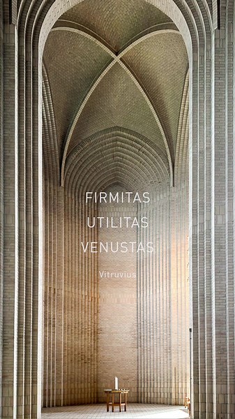 𝗳𝗶𝗿𝗺𝗶𝘁𝗮𝘀 𝘂𝘁𝗶𝗹𝗶𝘁𝗮𝘀 𝘃𝗲𝗻𝘂𝘀𝘁𝗮𝘀 The three principles of strength, utility and beauty form the basis of Vitruvius‘ architectural philosophy and emphasize the importance of creating buildings that are not only structurally solid and functional, but also aesthetically pleasing - beauty matters. This is also what we at Philipp Architekten stand for: In all our projects - from unique villas to sophisticated commercial buildings - we are concerned with creating places of beauty, pla