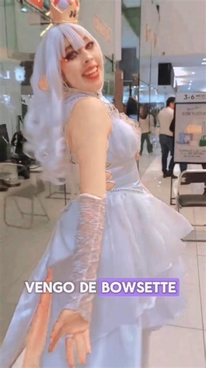 Senpai Cristal Chan gives life to Bowsette 😍♥️ #2026 #cosplay #mariobros #trending #trend #shortv...
