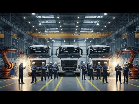 Inside the $500M Volvo Truck Factory: The Complete Manufacturing Process (Full Process)