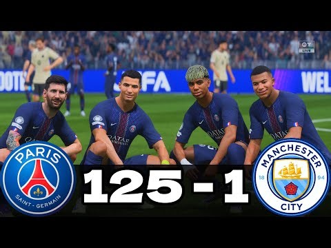 FC 25 -MESSI RONALDO NEYMAR & MBAPPE | ALL STARS | AL NASSR 100-0 MANCHESTER UNITED