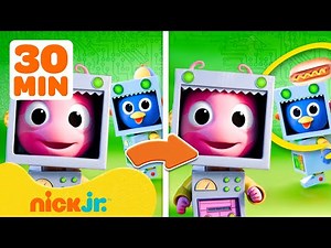 The Backyardigans Spot the Difference Game 🔍 w/ Uniqua, Pablo & Tyrone | Nick Jr.
