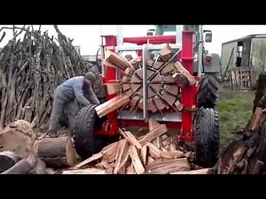 Machine incroyable pour couper le bois!