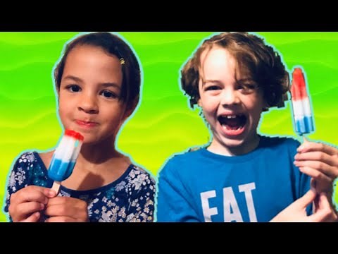 The Popsicle Song with Cole and Marci [PRETEND PLAY]