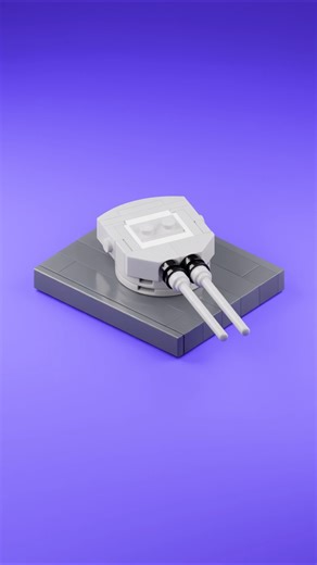 LEGO WW1 Naval Gun Turret MOC ⚓️ Mini Bricks Warship Artillery