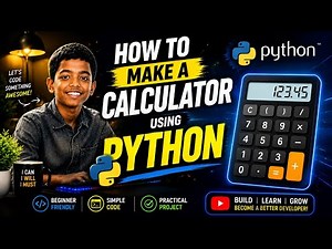 How to Make a Calculator Using Python | Beginner Project #codestrumwithaniket