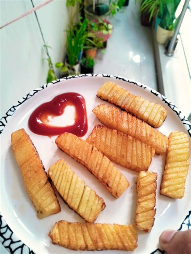 Potato spiral 🤤#snacks #potatosnacks #viralrecipe #shortsfeed