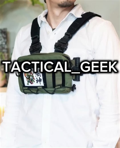 TACTICAL_GEEK Cache L3S 🎒One bag, many carry styles 😎 @kazefolio #tacticalgeek #pouch #edcpouch #edcorganizer #gear