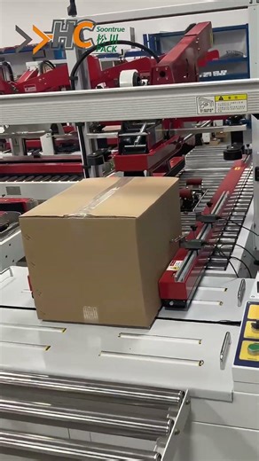 Carton Sealing + Strapping#cartonpackaging #packingmachine #machine #factoryproducts #factory