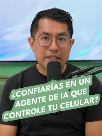 ¿Confiarías en un agente de IA que controle tu celular?#IsaMarcial #celulares #smartphones #android #tecnologia #unboxing #review #elrecuento #noticias #encuesta #agenteIA