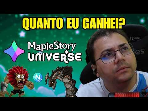 How much did I earn playing Mapstory Universe in one week?