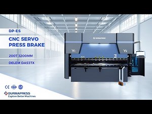 DURMAPRESS DP-ES 200T/3200 Press Brake | DELEM 53TX Control
