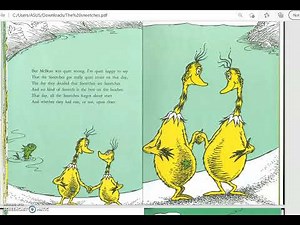 The Sneetches Dr Seuss Kids book read aloud