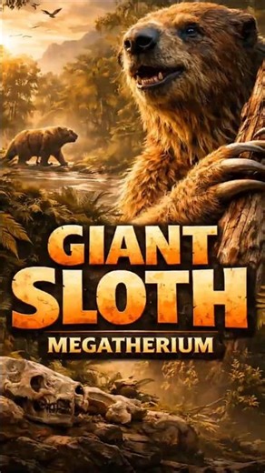 This Giant Sloth Was Bigger Than a Bear 😱 | Megatherium