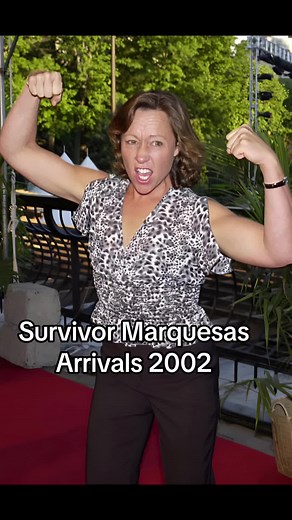 Back in 2002, the arrivals for the finale of Survivor Marquesas was filled with smiles, tongues, biceps and interesting pairings! #survivor #survivormarquesas #bostonrob #2002 #cbssurvivor