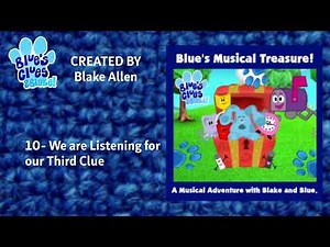 Blue's Clues & Blake:Blue's Musical Treasure 10:We are Listening for our Third Clue
