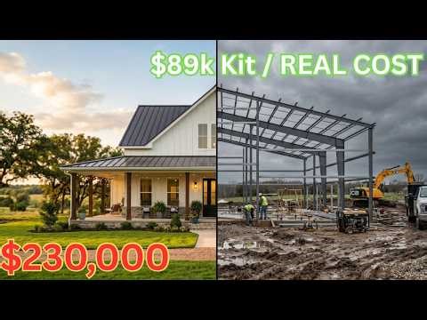 The Real Cost of a Farmhouse Kit Nobody Tells You (2026 Full Breakdown)