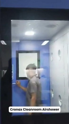 CLEANROOM AIRSHOWER - CRONAX INDUSTRIES #airshowers