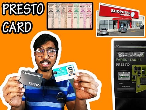 How to Get An Presto Card in Canada
