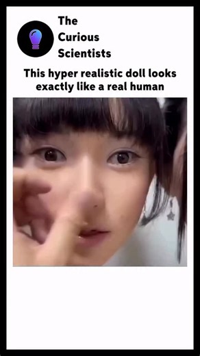 Science | Interesting | How it works on Instagram: "This doll looks so real, it’s almost human. 🤯🧠 Crafted with extreme precision, this hyper-realistic doll features lifelike skin texture, glassy eyes, and individually rooted hair—blurring the line between art and reality. From a distance, many people wouldn’t even realize it’s not a living person. These dolls are often used in film, therapy, or as collector’s pieces, showcasing just how far human craftsmanship has come."