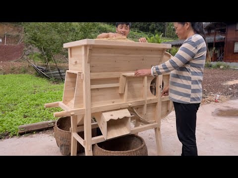 Make a winnowing machine. Do you know what it is used for?