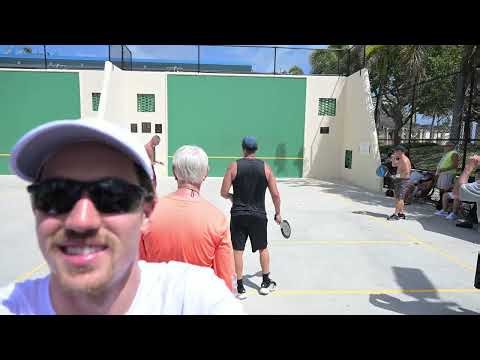 JJ and Jason vs Jessy and Rick at the Garfield St. Paddleball Championship 2026 - Semi Finals