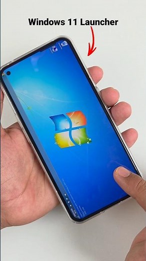 Windows 12 Launcher for All Android Devices | Turn Your Phone into Computer | Windows 11 #shorts