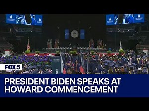 President Biden Delivers Howard University Commencement