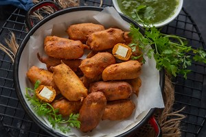 7.7K views · 41 reactions | Paneer Pakora is a deep-fried Indian...