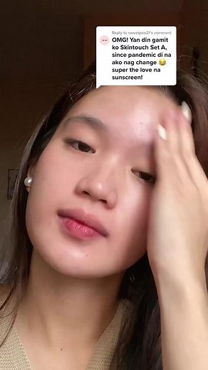 Replying to @sweetpea21 i just cant stop talking about this skincare set!!!! #skintouch #skintouchseta #rejuvenatingset #glassskin #skincareroutine #skincare #fyp #foryoupage