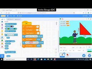 Simple math game with scratch
