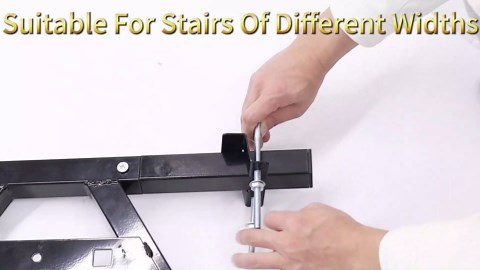 Ladder Stabilizer, Extension Ladder Stabilizer for Roof Gutter, Wall Ladder Standoff Standoff, Aviation Grade Aluminium Ladder Accessory Safety Stability Easy Use, Withstands 380 LBS