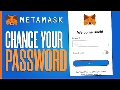 How To Change Your Password On Metamask | Easy Tutorial (2025)