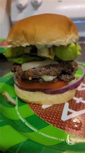elk burger homemade