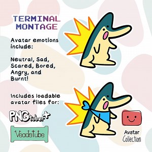 Cyndaquil Pngtuber Avatar: 6 Emotions, Blink - Veadotube & Pngtuber Plus Ready - Etsy
