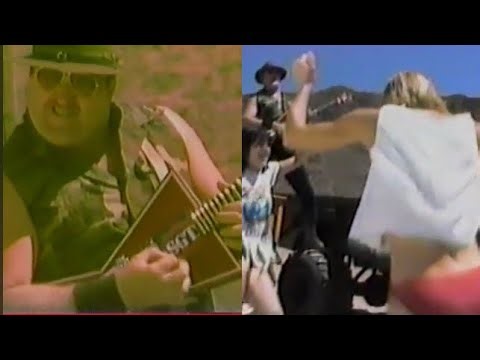 Sargent Slaughter in Blood Sweat & Gears- Monster Truck Madness -VHS Great Quality- 80s Ladies Sgt