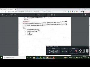 #7 - Practical example of declaring and initializing variable in c program using code blocks