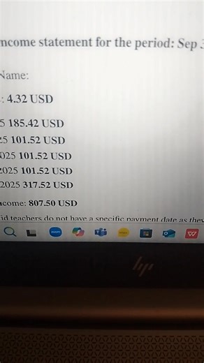 Reminders for aspiring ESL teachers: Kindly do your own research on YouTube about the platform, application steps, and demo preparation. We are here to guide you, but success depends on your own initiative and willingness to learn independently🫶 From Sept. 30 to Oct. 24 — that’s the salary I already withdrew for the past 25 days. The rest, from Oct. 24 to 31, is still on the portal. You count for the whole month of October pila tanan,makatagna gaan nakog pang 🤭 ps: Ajaw mo pamaylo Kay wakoi kw