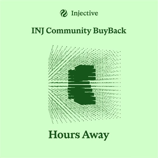 🚨 The $INJ Community BuyBack returns tomorrow 🚨 The most revolutionary token mechanic in crypto 👇️ Whitelisted participants commit INJ, earn pro-rata ecosystem revenue, and permanently remove $INJ from circulation when the round closes