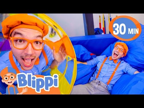 Wiggling Dance Party🕺Rock The Spectrum | Blippi Songs 🎶| Educational Songs For Kids