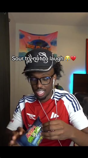 Worlds most sour candy 😭💔👀 (Twitch - Yusuf7n) #yusuf7n #trynottolaugh #sourcandy #fyp #viral