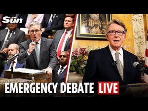 LIVE: House of Commons calls emergency debate on Lord Mandelson dismissal
