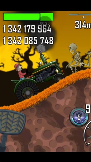 Hill Climb Racing Horror Map 😱 – Ye Map Khelte Hi Dar Lag Gaya #shorts #youtubeshorts #shortsfeed