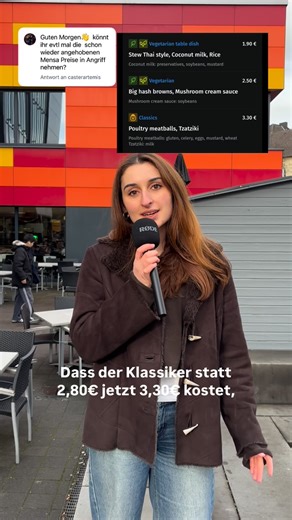 AStA der RWTH Aachen on Instagram: "English text in the comments⬇️ Statement zu den gestiegenen Mensapreise #asta #mensa #rwth #aachen #preiserunter"