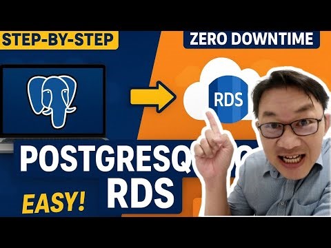 Step-by-Step: Migrate PostgreSQL to RDS (EASY!) [029]