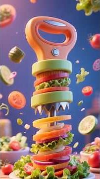 Vegetable Spiral Cutter Demo | Transform Your Veggies in Seconds