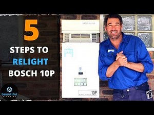 How To Relight Bosch Hot Water System | SA Hot Water™
