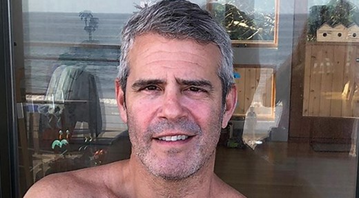 Andy Cohen Goes Shirtless While Cuddling Son Benjamin!