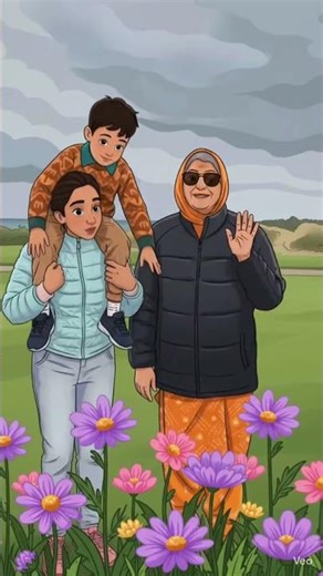 🌼 K, P & Nani in the Park | Don’t Pluck Flowers 🌿 | Good Habits for Kids 💖